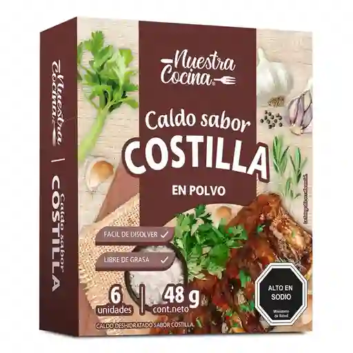 Nuestra Cocina Caldo Polvo Costilla