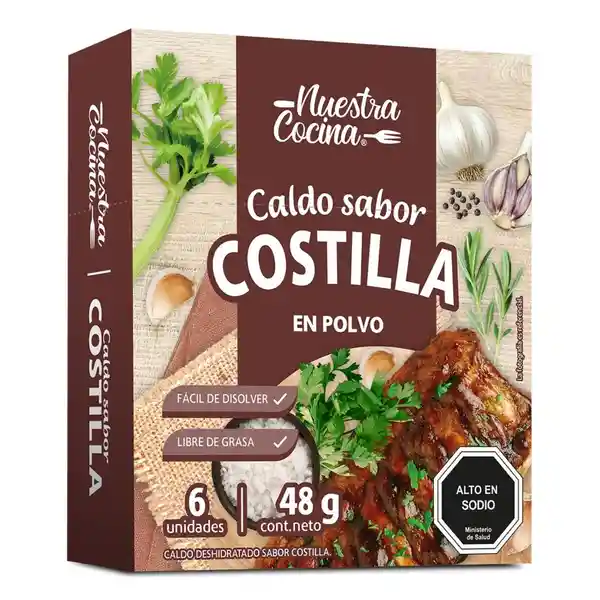 Nuestra Cocina Caldo Polvo Costilla