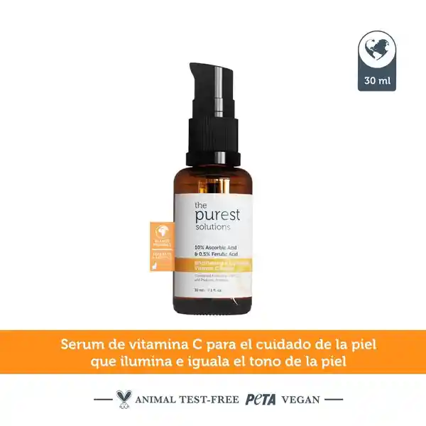 The Purest Solutions Sérum Iluminador Con Vitamina C