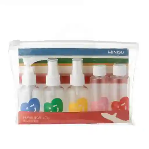 Kit Botellas de Viaje Miniso