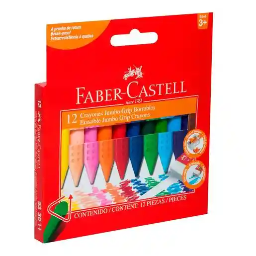 Lapices Cera Faber-Castell 12 Colores