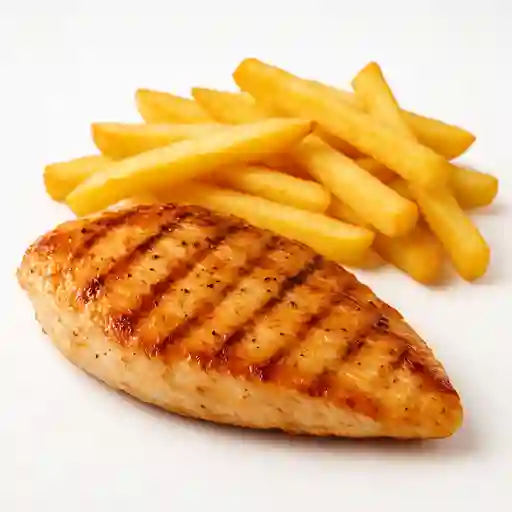 Pollo Solo con Papas