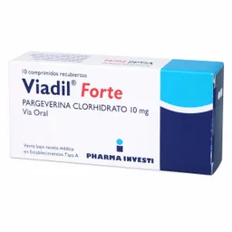 Viadil Antiespasmodicos Gastricas Fte Com 10Mg 10