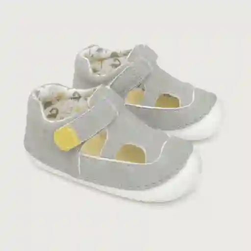 Sandalias de Bebé Niño Gris Talla 17 Opaline