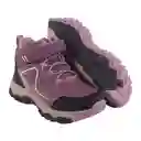 Zapatillas Outdoor Niña Violeta Talla 30 Pillin