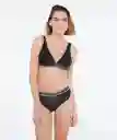 Bralette Dreamy Encaje Negro Talla XL Lounge