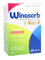 Winasorb Jarabe Infantil Sabor Frambuesa (150 mg)