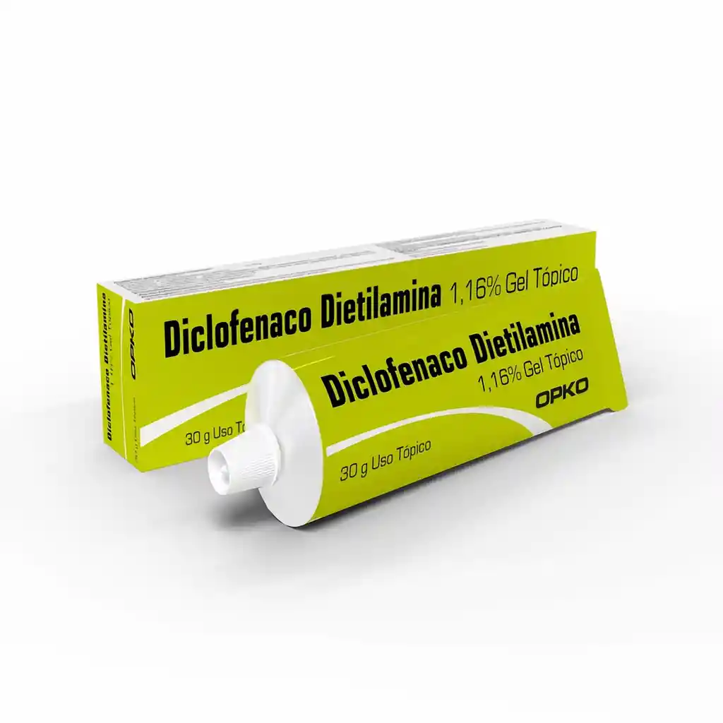 Diclofenaco Opko Genericodietilamina Gel 1.16%
