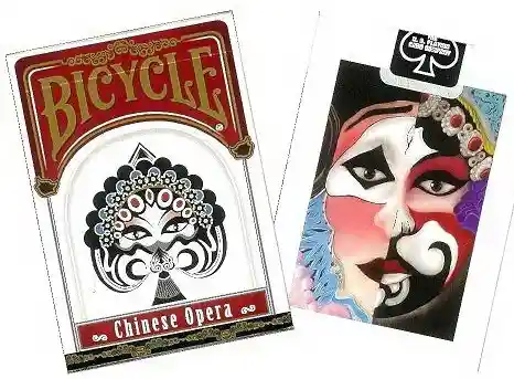 Naipe Bicycle Chinese Opera