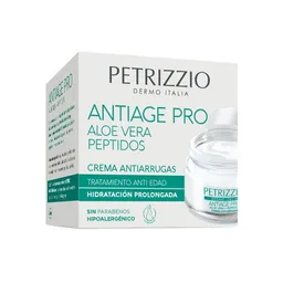 Petrizzio Crema Rostro Antiage Pro Aloe Vera + Péptidos Día