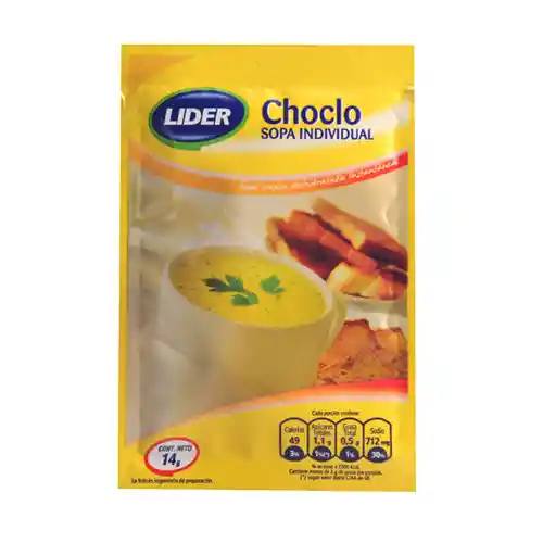Sopa de Choclo Individual Lider