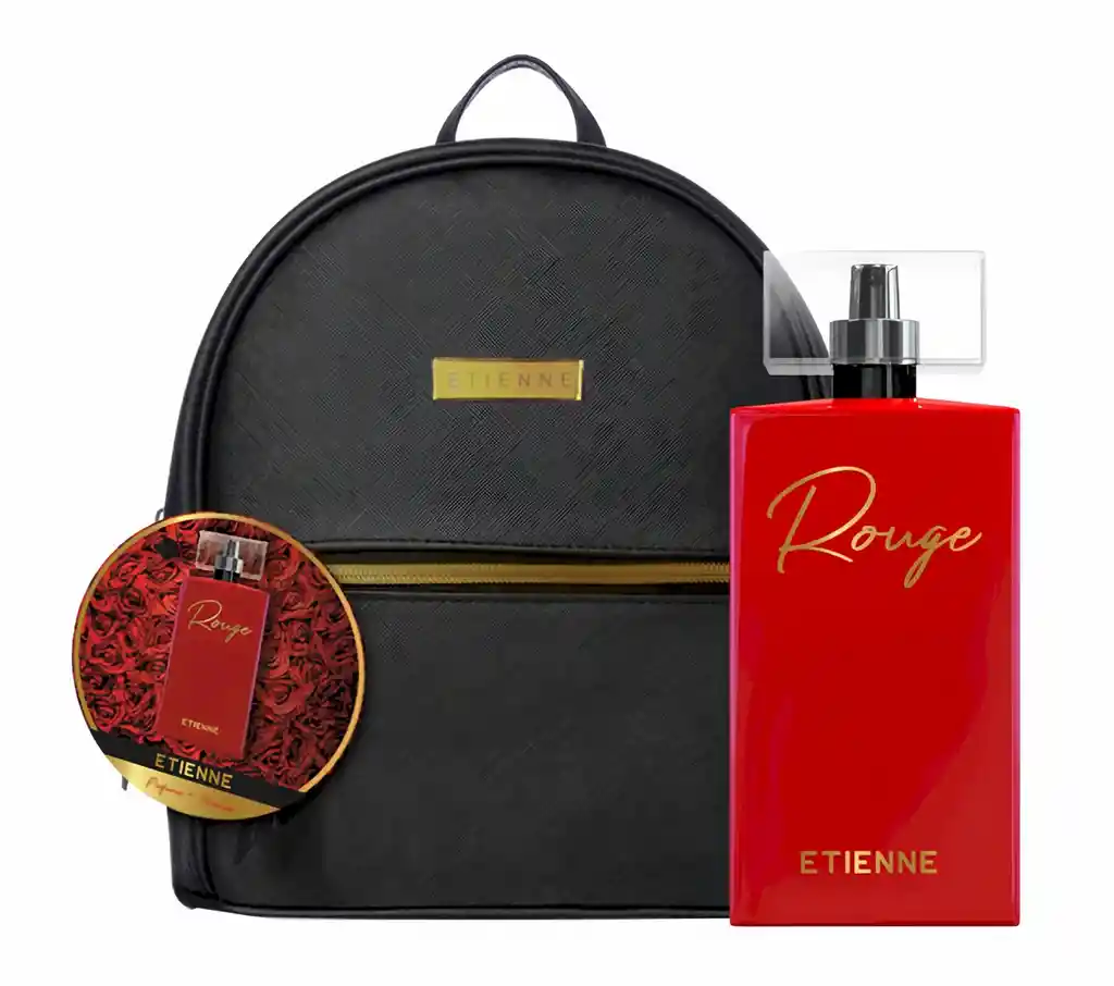 Etienne Essence Loción Edp Rouge Con Mochila