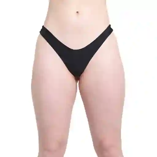 Bikini Culote Sin Costura Negro Talla M Samia