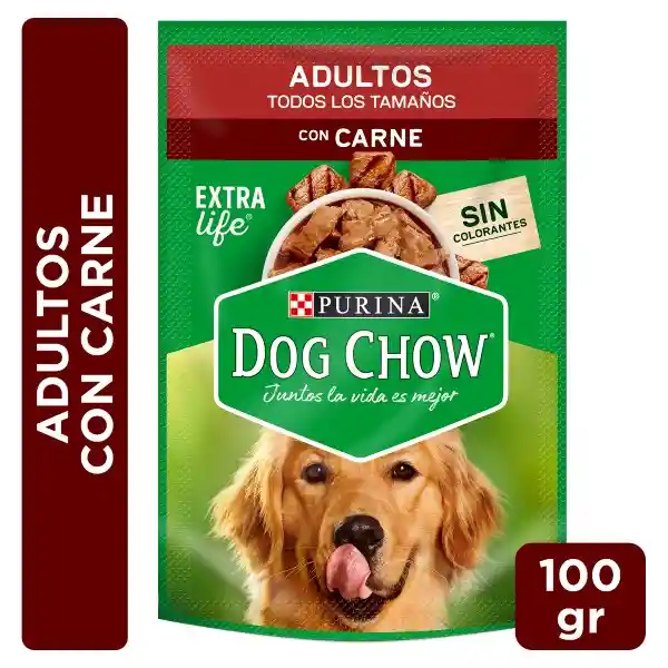 Dog Chow Alimento Para Perro Adultos Con Carne