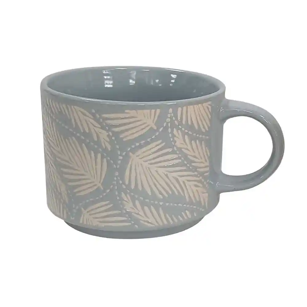 Mug Krea Base Flores Surtido