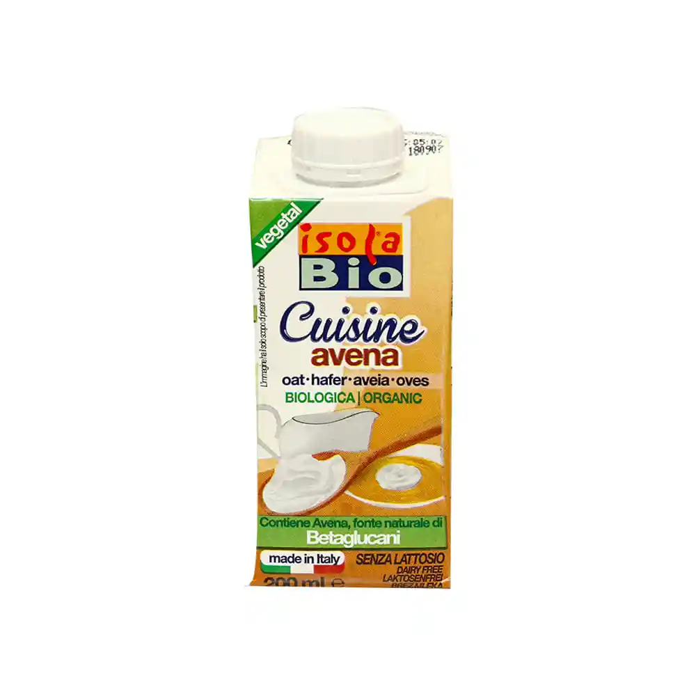 Isola Bio Crema para Cocinar de Avena