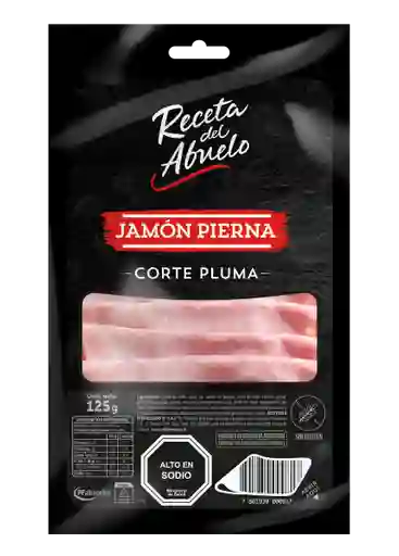 Receta Del Abuelo Jamón Pierna Corte Pluma