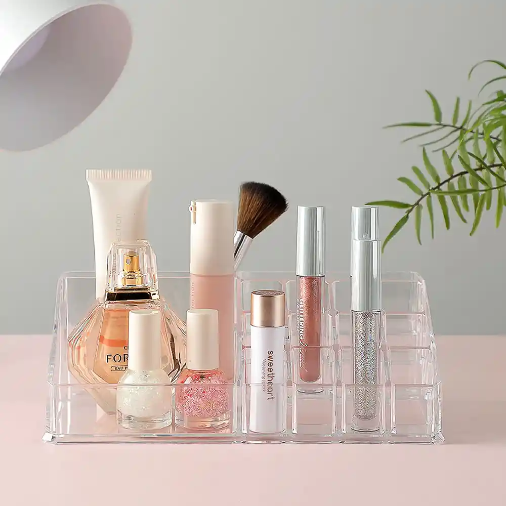 Miniso Organizador Para Cosmeticos Multifuncional Grande Transparente