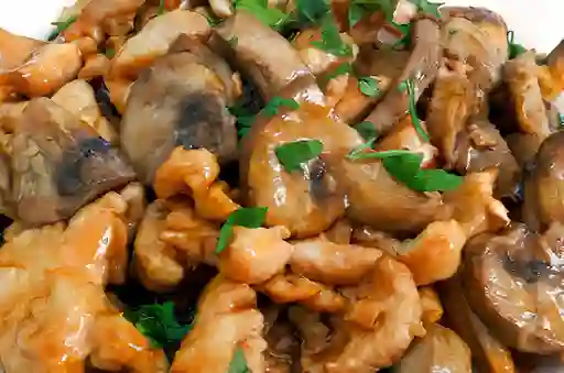 Pollo con Champinones