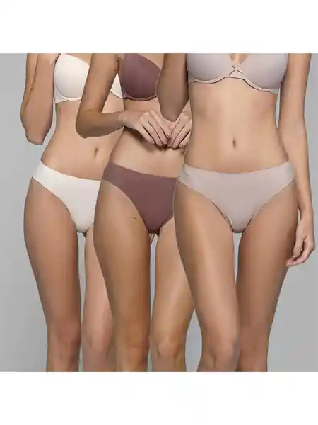 Intime Pack Bikini Nude S 96889MKP