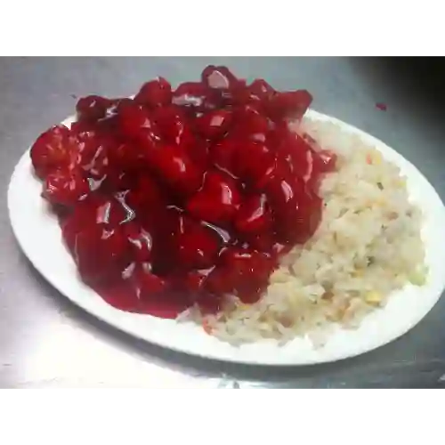 Costillar Cantones con Arroz