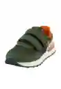 Zapatillas Sport 2 Velcros Andante Niño Verde 27 883 Ficcus