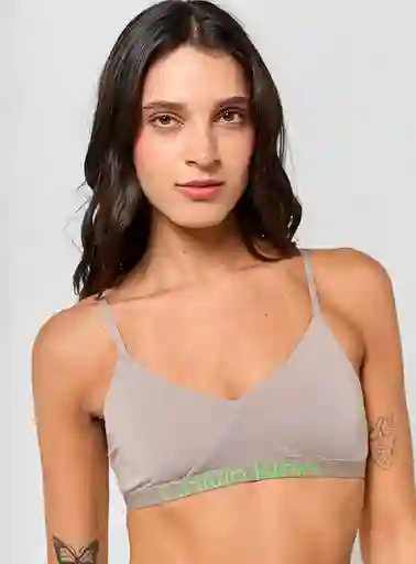 Calvin Klein Bralette Gris M Qf7398 I24