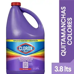 Clorox Quitamanchas Líquido para Ropa Colores Vivos
