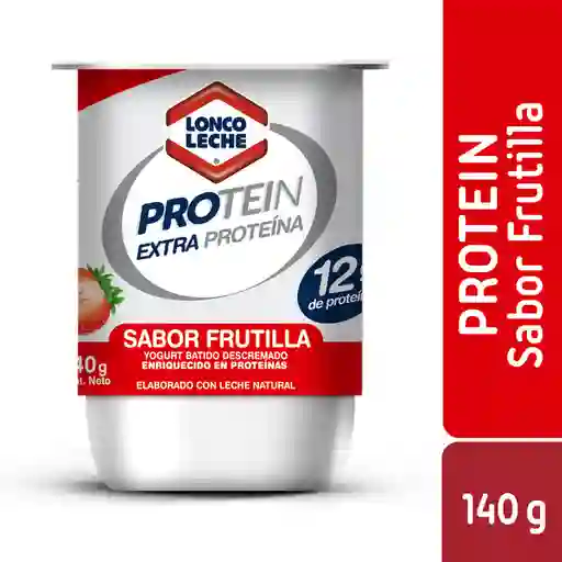 4 x Yog Protein Loncol 140 g Frutilla