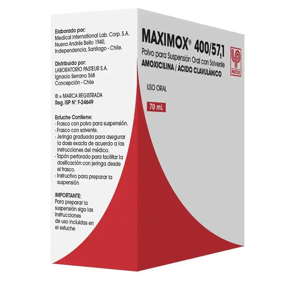 Maximox Polvo para Suspensión (400 mg / 57.1 mg)