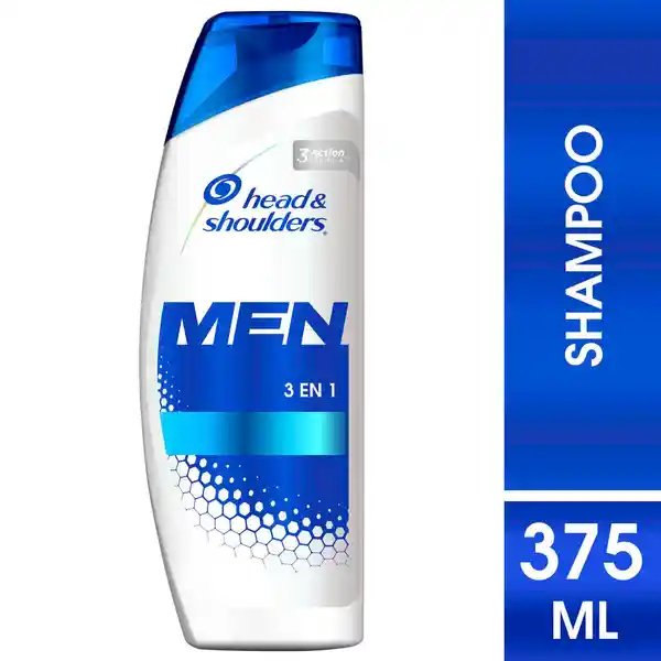 Head & Shoulders Shampoo para Hombre 3 en 1
