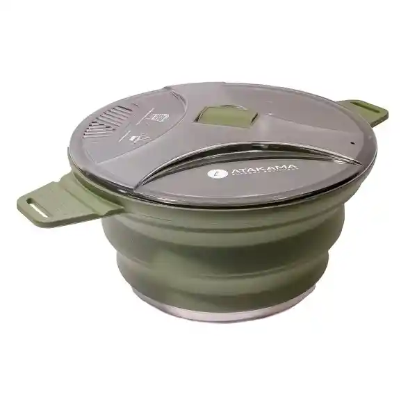 Olla Plegable Maqui Verde 2.5 L Atakama Outdoor