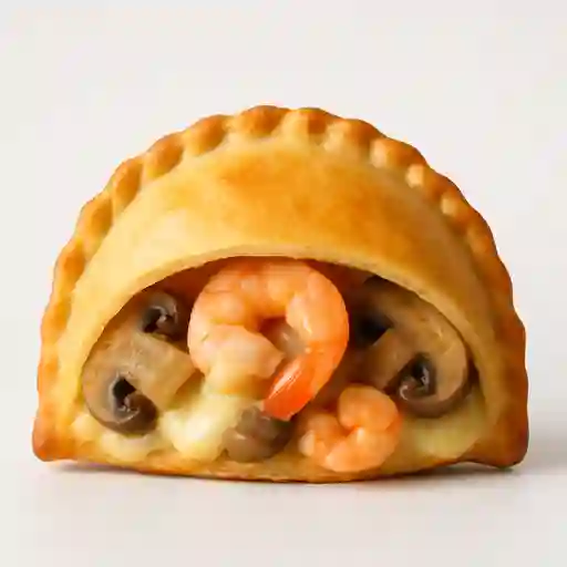 Empanada de Camarón, Champiñón y Queso