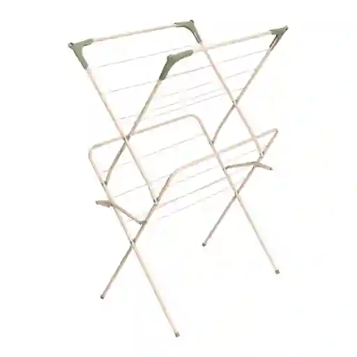 Tendedero Metálico Plegable de Piso 63.7 x 47 x 100 cm
