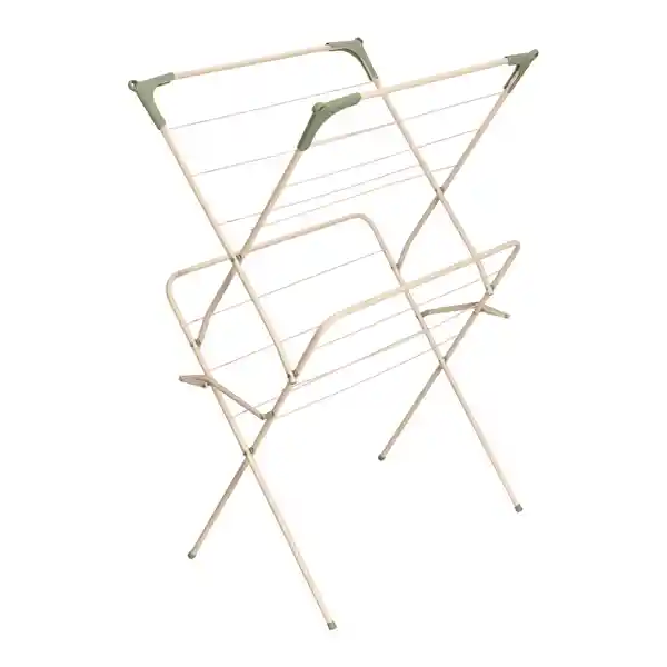 Tendedero Metálico Plegable de Piso 63.7 x 47 x 100 cm