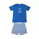 Pijama Niño Azul Eléctrico Pillín 6 a