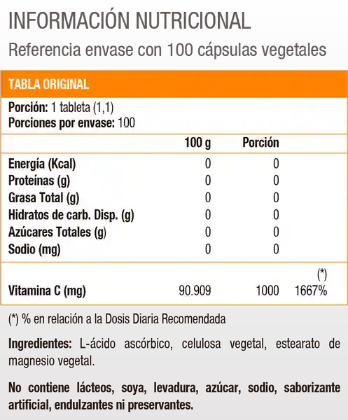 Solgar Suplemento Alimenticio Vitamina C