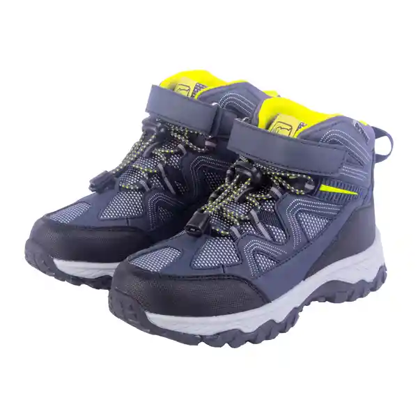 Zapatillas Outdoor Niño Azul Talla 36 Pillin