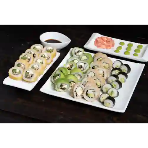 40 Piezas Vegetarianas