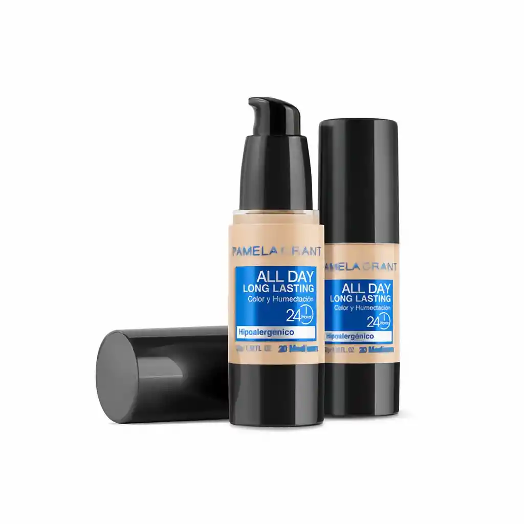 Pamela Grant Base de Maquillaje All Day Long 24 Hrs