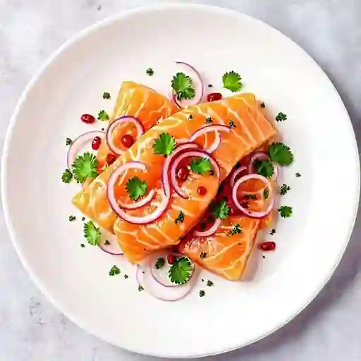 Ceviche de salmon