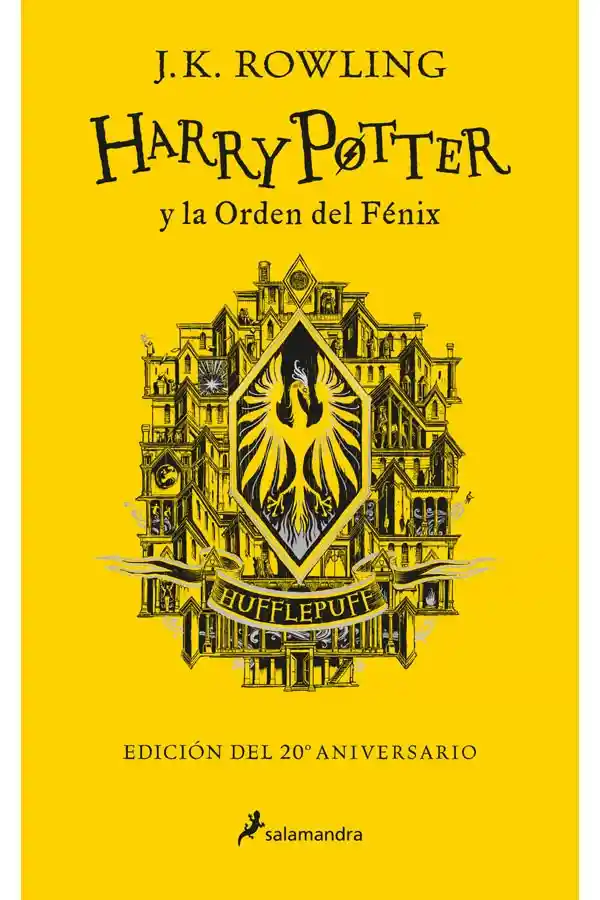 Harry Potter Y La Orden Del Fénix · Edic 20 Aneviersario (hufflepuff)