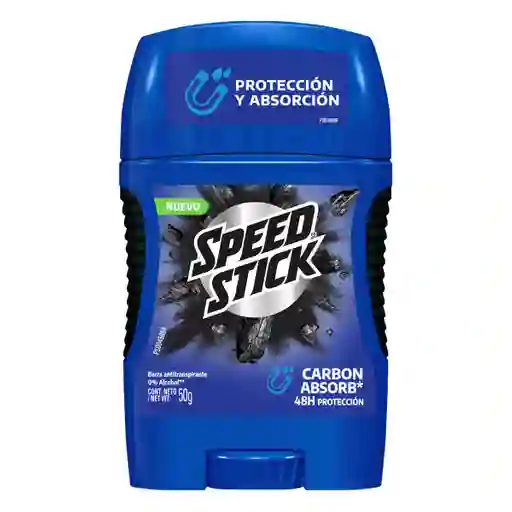 Speed Stick Desodorante Carbón Absorb en Barra