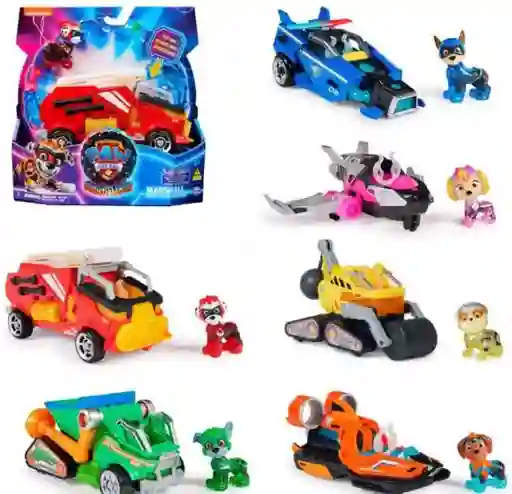 Paw Patrol Vehículo Mighty Película Surtidos - 6067515