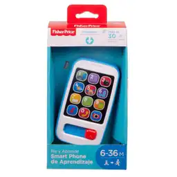 Fisher Price Juguete Didáctico Ríe y Aprende Smartphone Azul