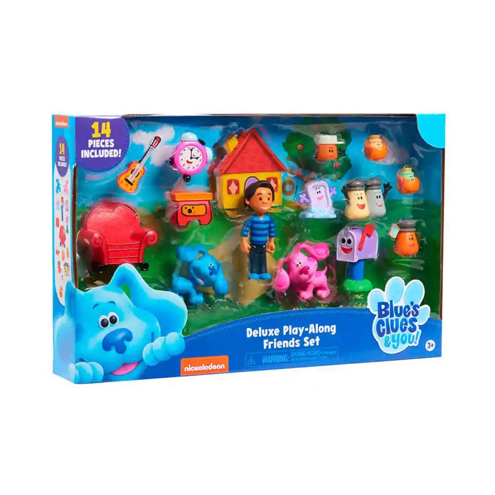 Pistas De Blue Y Tu Set Amigos Deluxe Play-along Friends (14 Piezas)