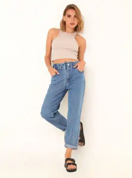 Index Jean Basic Slouchy Ttemp Azul Denim 42