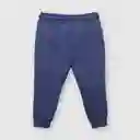 Buzo Con Elástico de Bebé Niño Light Denim Talla 12/18M Colloky