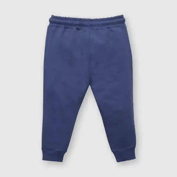 Buzo Con Elástico de Bebé Niño Light Denim Talla 12/18M Colloky