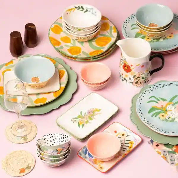 Bowl de Porcelana Con Diseño 15.3 x 6.7 cm Casaideas